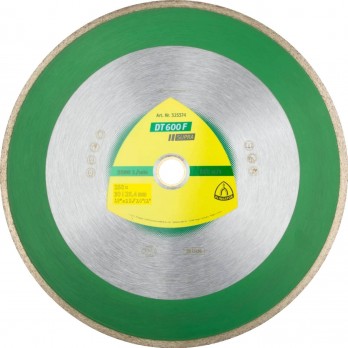 Deimantinis pjovimo diskas keramikai KLINGSPOR DT 600 F Supra, 180x1,6x25,4 mm