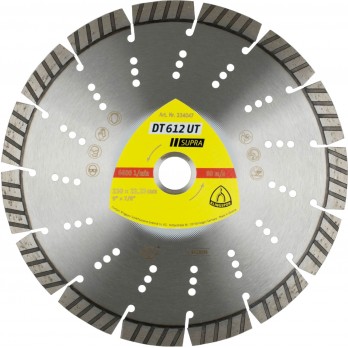Deimantinis pjovimo diskas KLINGSPOR DT 612 UT Supra, 125x2,4x22,23 mm