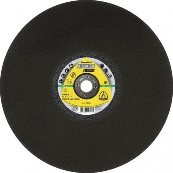 Abrazyvinis metalo pjovimo diskas KLINGSPOR A 624 SX Supra, 406x4,0x25,4 mm