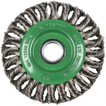 Vielinis šepetys KLINGSPOR, BR 600 Z, 125x14x22,23 mm, disko tipo