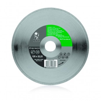 Deimantinis pjovimo diskas SMIRDEX 918 ATLAS Ceramic, 125x5x1.7x22,23 mm