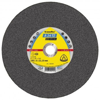 Abrazyvinis metalo pjovimo diskas KLINGSPOR A 24 TZ Special, 230x3x22,23 mm